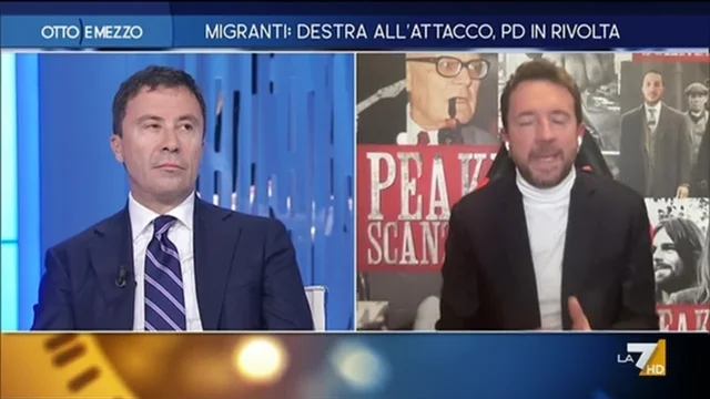 Migranti: destra all'attacco, Pd in rivolta - Otto e Mezzo - Puntata del 17/4/2023