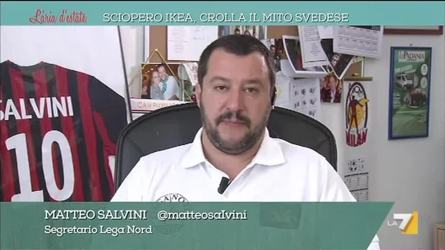 Salvini: Anche io compro IKEA ma difendo la piccola impresa italiaa