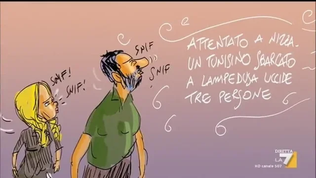 Il cartoon del genio Makkox: "Sciacalli da guardia"