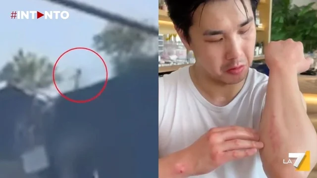 Un atto di coraggio a Bangkok: uomo salta tra i grattacieli per raggiungere la sua famiglia durante il terremoto