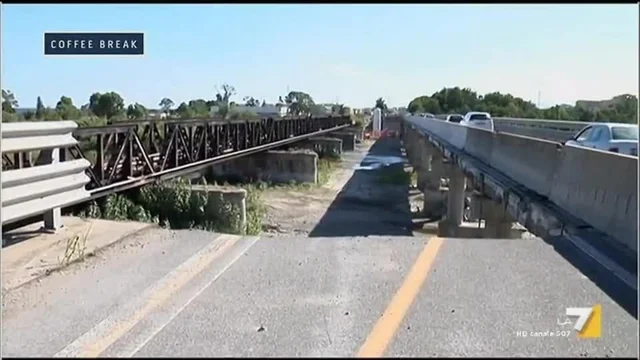 Proteste a Caulonia (RC) per la manutenzione del ponte sul torrente Allaro