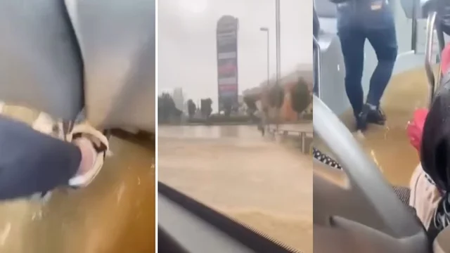 Maltempo Milano, la grave situazione per la viabilità: autobus allagato mentre circola in strada