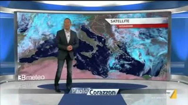 Il meteo della sera