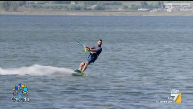 kitesurf sul lago di Lesina