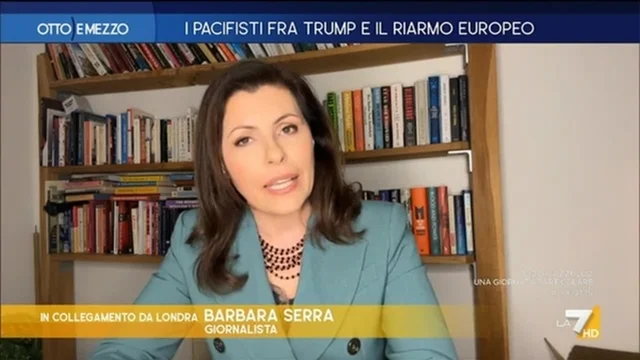 I pacifisti fra Trump e riarmo europeo - Otto e Mezzo - Puntata del 5/3/2025