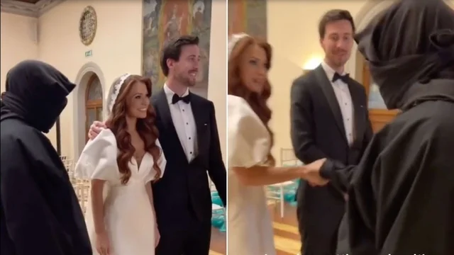 Kanye West si imbuca a un matrimonio di estranei a Firenze: il video fa il giro del mondo