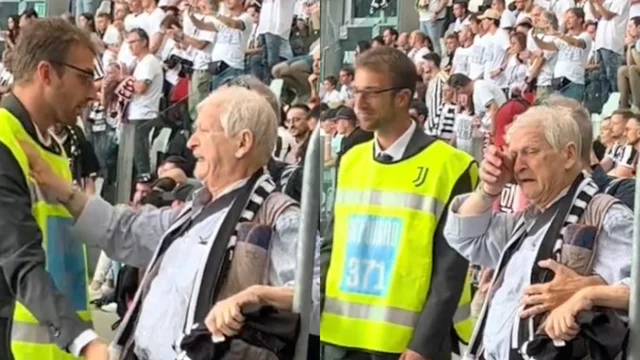 Signore anziano ritorna allo Stadium dopo anni: la reazione è commovente