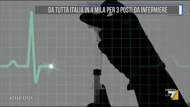 Da tutta Italia in 4mila per 3 posti da infermiere