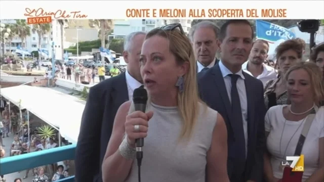 Conte e Meloni alla scoperta del Molise