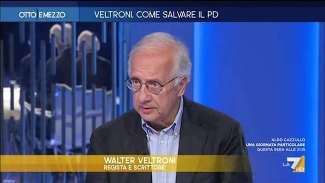 Veltroni, come salvare il PD - Otto e Mezzo - Puntata del 5/10/2022
