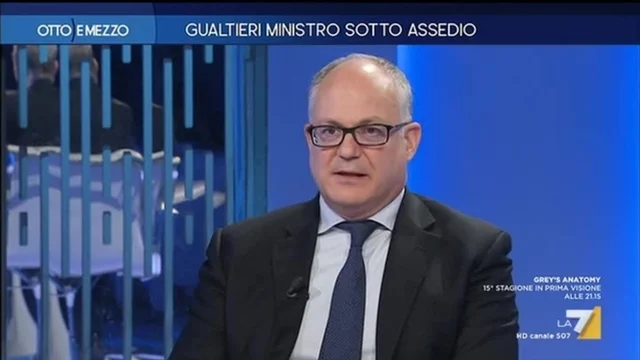 Gualtieri Ministro sotto assedio - Otto e Mezzo - Puntata del 18/11/2019