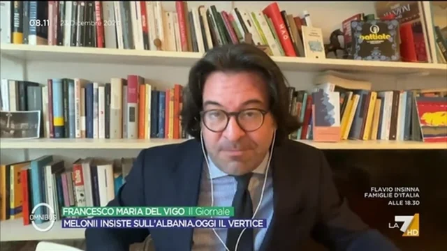 Meloni insiste sull'Albania - Omnibus, 23/12/2024