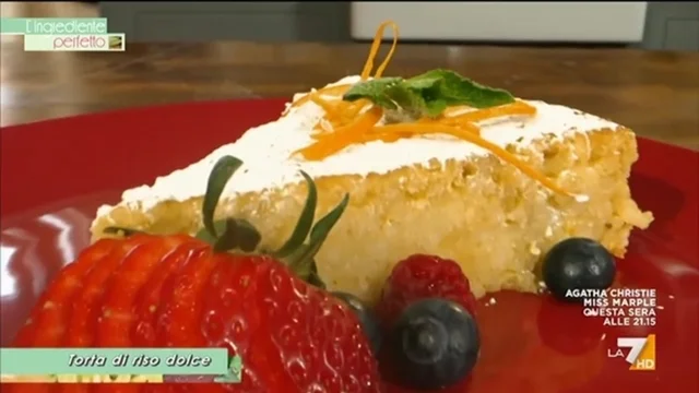 Torta dolce di riso Light