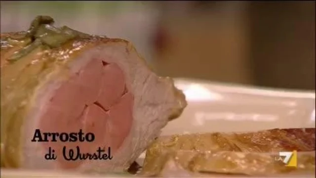 Arrosto ripieno di Wurstel