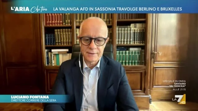 Valanga AfD in Sassonia, Luciano Fontana: "Il tono di Merz è drammatico e non poteva essere altrimenti, una disfatta per lui"
