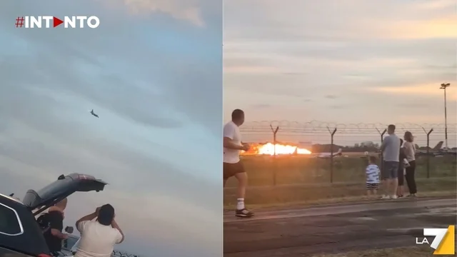 Tragedia a Radom: F-16 polacco precipita durante le prove per l’Airshow, morto il pilota