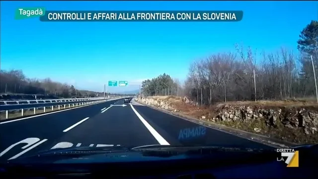 Controlli e affari alla Frontiera con la Slovenia