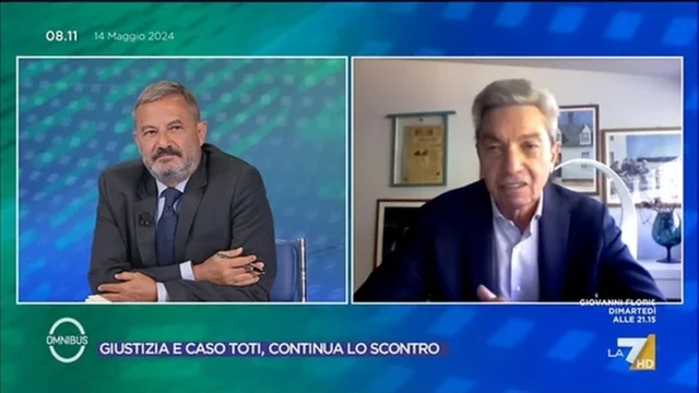 Giustizia e caso Toti - Omnibus, 14/05/2024
