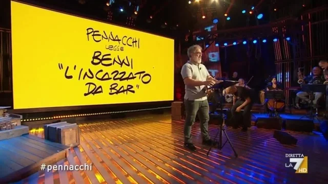 Pennacchi legge Benni: "L'incazzato da Bar"