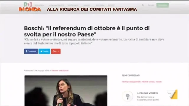 Alla ricerca dei comitati fantasma