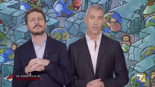 Luca e Paolo leggono il discorso del Re Giorgio VI in contrapposizione al discusso video della Casa Bianca