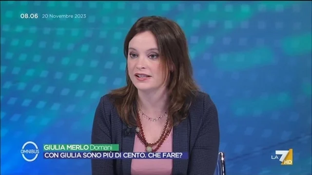 Con Giulia sono più di cento, che fare? - Omnibus 20/11/2023