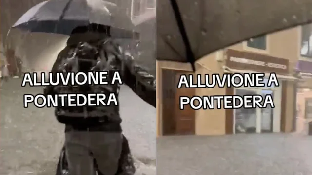 Maltempo in Toscana, la provincia di Pisa è sott'acqua: il video impressionante