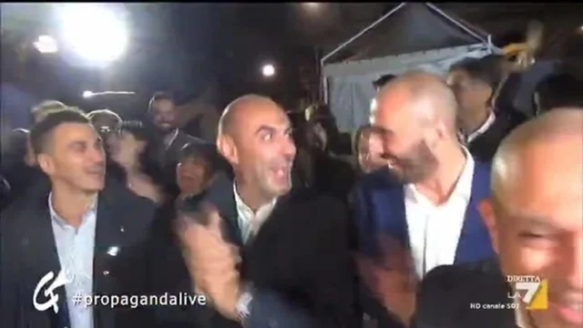 Post-elezioni a Perugia tra i festeggiamenti di Lega e Fratelli d'Italia
