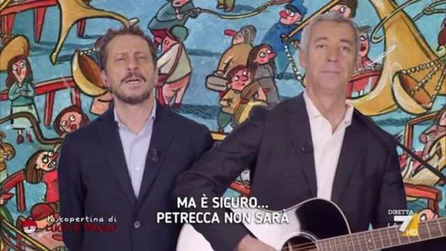 "Chi sarà, chi sarà, chi sarà...", la canzone di Luca e Paolo
