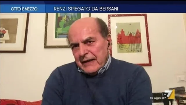 Renzi spiegato da Bersani - Otto e Mezzo, 11/01/2021