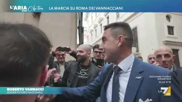 La marcia su Roma dei vannacciani