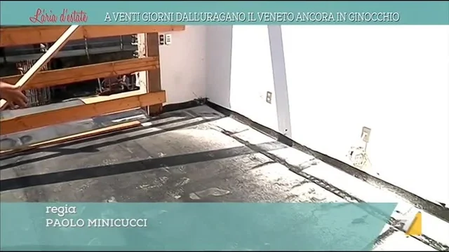 A venti giorni dall'uragano il Veneto ancora in ginocchio