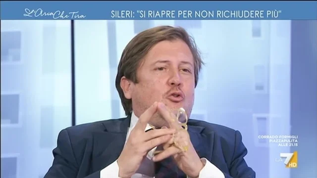 L'Aria che Tira - Puntata 15/04/2021