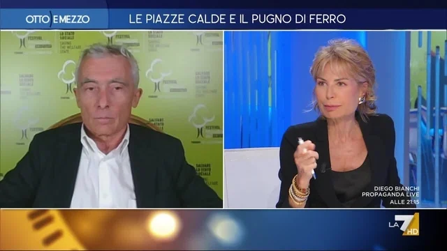 Piazze calde, Tito Boeri: "Situazione esplosiva". Lilli Gruber chiosa: "Il governo dovrebbe fare politica"