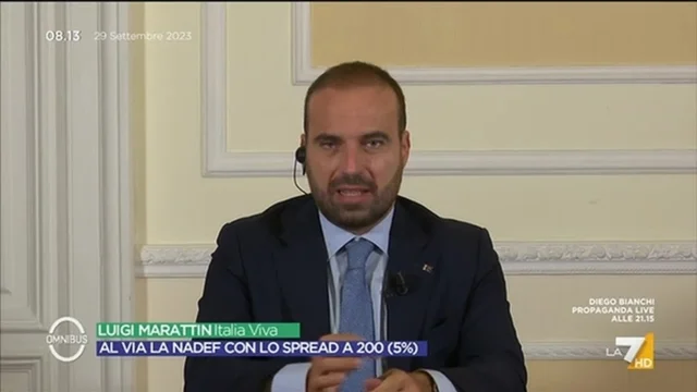 Al via la NADEF con lo spread a 200 - Omnibus, 29/09/2023