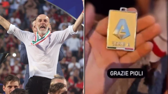 Medaglia rubata a Pioli durante i festeggiamenti scudetto: sui social spunta un video