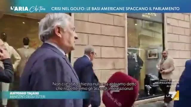 Crisi nel Golfo: le basi americane spaccano il Parlamento