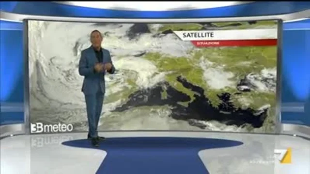 Il meteo della sera