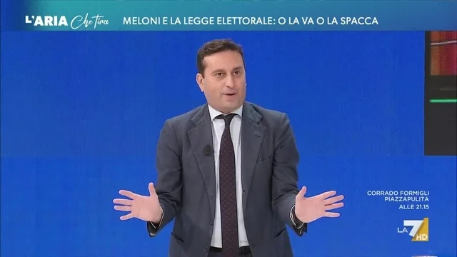 Nel 2017 Giorgia Meloni era contraria al voto di fiducia sulla legge elettorale, David Parenzo: "Ma un minimo di coerenza?"