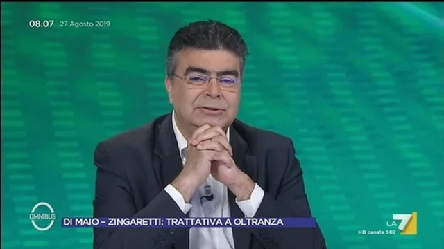 Di Maio-Zingaretti, trattativa a oltranza - Puntata 27/08/2019