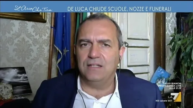 L'Aria che Tira - Puntata 16/10/2020