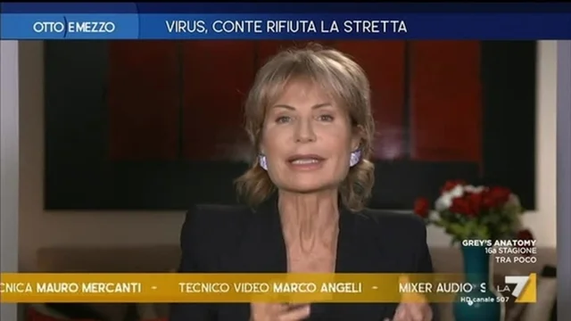 Virus, Conte rifiuta la stretta - Otto e Mezzo - Puntata del 19/10/2020