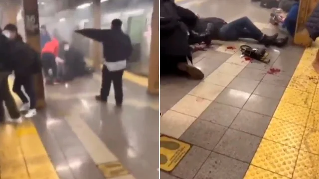 Ultim'ora: sparatoria nella metropolitana di New York, almeno 13 i feriti