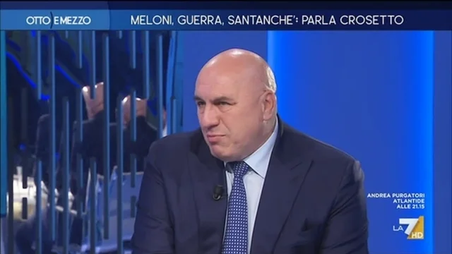 Meloni, guerra, Santanchè: parla Crosetto - Otto e Mezzo - Puntata del 28/6/2023