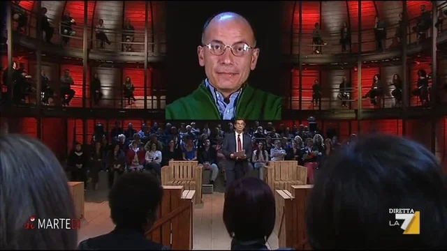 L'intervista di Floris all'ex presidente del Consiglio Letta sugli attentati di Bruxelles