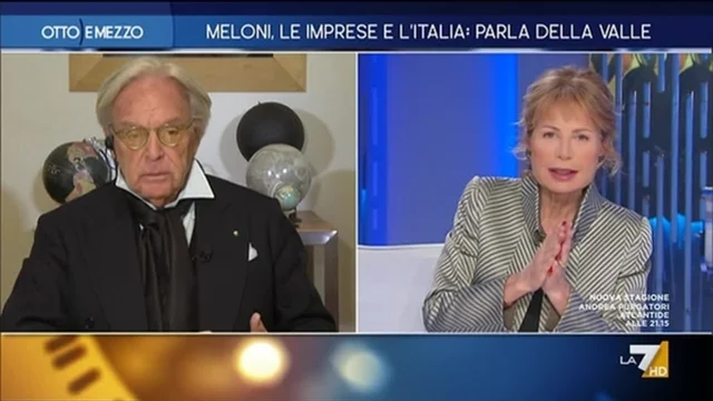Meloni, le imprese e l'Italia: parla Della Valle - Otto e Mezzo - Puntata del 29/03/2023