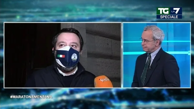 Governo Draghi, Matteo Salvini: "Mi piacerebbe ci fossero tutti"