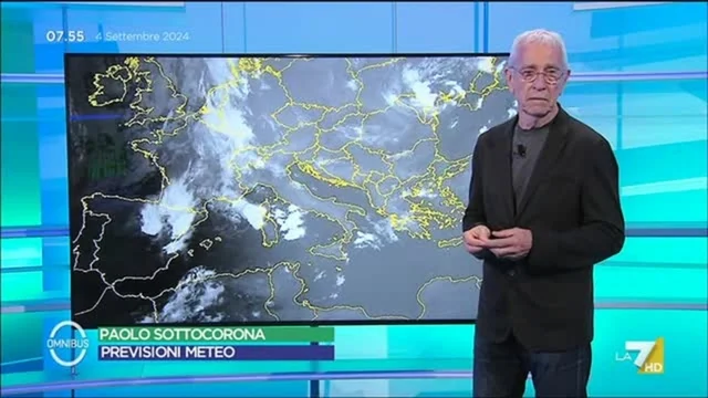 Meteo LA7 - 4/9/2024