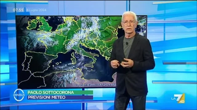 Le previsioni meteo di oggi