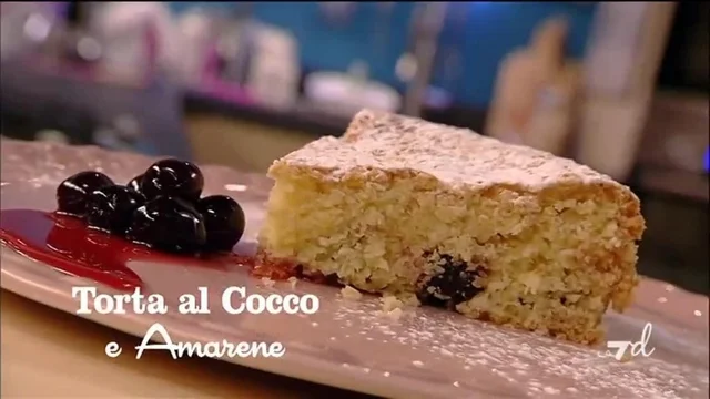 Torta al Cocco e Amarene